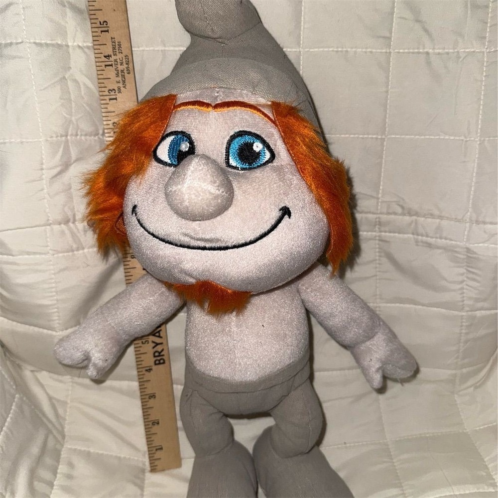 The Smurfs Hackus Plush Doll Toy 14" Orange Collectible by Kellytoy stuffy